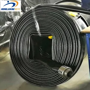 Heavy Duty Tpu Layflat Flexible Hose High Pressure Layflat Water Hose For Oil Field