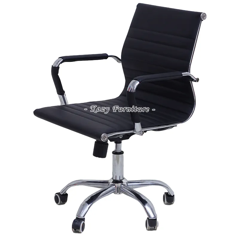 Deri elektronik bacaklar swilve ofis koltuğu döner sandalye sıcak satış USA yöneticisi için döşemeli