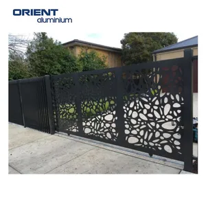 aluminum doors exterior garden fencing trellis gates courtyard gate for pavement