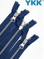 3 #   Fermeture éclair à glissière ouverte en laiton de haute qualité DA8LH avec curseur à verrouillage automatique pour vestes, sacs, textiles de maison et couture