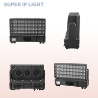 Lampu Sorot LED RGBW 40pcs IP65 Tahan Air, Kontrol DMX512, Ra95 CRI, Aluminium, Dapat Diredupkan, Laris untuk Konser dan Acara Luar Ruangan