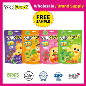 Yoloduck HALAL Certified Piece Candies Wholesale Candy Gummy Candy Swedish Candy - Product Image 1
