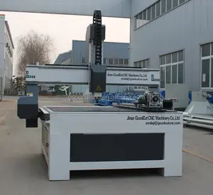 1212 सीएनसी रूटर बनाने की मशीन 3d प्रिंटर के लिए बड़ा आकार रोटरी डिवाइस के साथ लकड़ी एक्रिलिक MDF