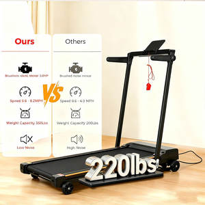 Loopband Home Fitness Gym Huishoudelijke Kleine Elektrische Opvouwbare Loopband Met Verstelbare Handmatige Hellingshoek - Product Image 5