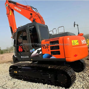 Moteur japonais célèbre Hitachi ZX120 de haute qualité et à prix avantageux, vente chaude de pelles hydrauliques de 10 tonnes, excavatrices Hitachi - Product Image 2