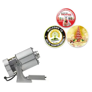 Máy Chiếu Gobo Giá Xuất Xưởng Đèn Chiếu Quảng Cáo Logo Led Laser Thương Mại IP65 Chống Nước Ngoài Trời Trên Sàn Tường