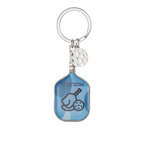 Anime Keychain Pickleball Padel Light Keyring Metal Material