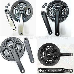 Pédalier de vélo en alliage, roue à chaîne 170 mm, design creux pour VTT - Product Image 4
