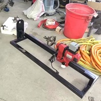 Foreuse directionnelle horizontale électrique pour traversées routières avec moteur de pompe et engrenages