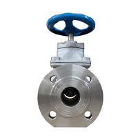 Vanne à opercule manuelle à commande par volant, API ANSI 150LB, Acier inoxydable 304 316, JIS 10K 1.6MPa, à bride WCB.