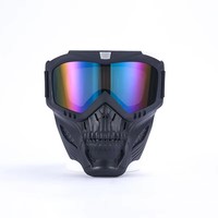 Masque de moto anti-UV OTG MX coupe-vent, masque de motocross, lunettes de protection anti-buée