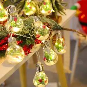 Groothandel Hoge Kwaliteit Led Kerstverlichting Vintage Lamp String Licht Vakantie Nacht Licht Kerstboom Huisdecoratie