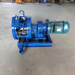 Bomba de manguera industrial multifunción autocebante horizontal peristáltica accionada por motor 220V sin fugas de alto flujo para lodos - Product Image 3