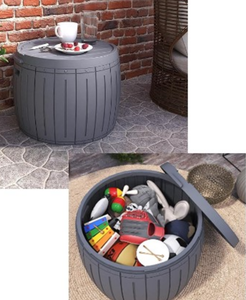 Tonneau en plastique de 28 gallons en gros <span class=keywords><strong>Seau</strong></span> de rangement extérieur assemblable Table de jardin - Product Image 4