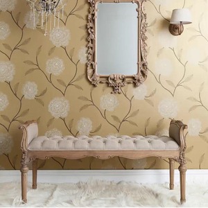 American Solid Wood <b>Bed</b> <b>End</b> Bench, French Distressed Vintage Entryway Shoe Bench, Long Upholstered Bench for Master Bedroom - Product Image 5