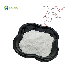 핫 세일 하이 퀄리티 98% Lappaconitine 하이드로 브로마이드 Aconitum 추출 분말 CAS.97792-45-5 병 포장 - Product Image 1