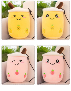 Peluche de copa perlas para dormir, juguete de 24cm, 35cm, 50cm y 70cm, milk tea boba plush , <span class=keywords><strong>leche</strong></span>, té, Boba, venta - Product Image 4