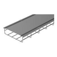 Personnalisé Oem en acier inoxydable perforé antistatique grillage panier chemins de câbles pour la construction industrielle