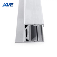 Profilé en plastique extrudé PVC sur mesure pour fenêtres, porte pliante transparente blanche et noire, profil en U, style OEM personnalisé