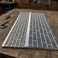Panneaux muraux en aluminium peints en poudre pour les façades extérieures des bâtiments commerciaux