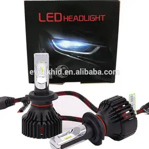 H7 T8 Levou Farol Levou Farol Do Carro Lâmpadas 6500K Car Head Lamp 60W 8000LM Led Light Bulb