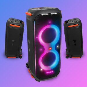 Ban Đầu J B L Bparty-Box 710 Đảng Loa Âm Thanh Mạnh Mẽ Được Xây Dựng Trong Đèn Và Thêm Sâu Bass Ipx4 Splash Bằng Chứng Ứng Dụng/Bluetooth - Product Image 6