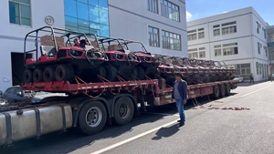 เรือกู้ภัยแบบลอยน้ำสำหรับขาย รถเอทีวีสะเทินน้ำสะเทินบก รถบรรทุกขนส่งฉุกเฉินแบบติดตั้งบนแทร็ก สำหรับการขนส่งพิเศษในพื้นที่ที่มีน้ำท่วม SL-8 - Product Image 6