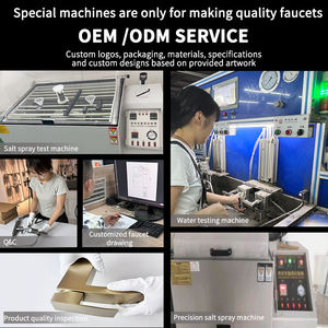 YaKe in ottone multifunzione da bagno a parete soffione doccia palmare miscelatore Set di Display digitale intelligente rubinetto da bagno Set - Product Image 5