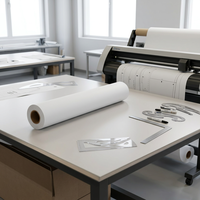 Papier Bond pour Traceur CAD Lectra Gerber, Vente en Gros Usine, pour Atelier de Découpe de Vêtements