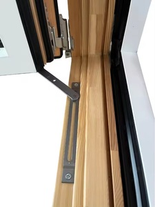 Châu Âu thiết kế hiện đại nhôm-clad cửa sổ bằng gỗ cửa ra vào hệ thống tùy chọn tùy chỉnh có thể gập lại kính cho phòng khách biệt thự sân - Product Image 5