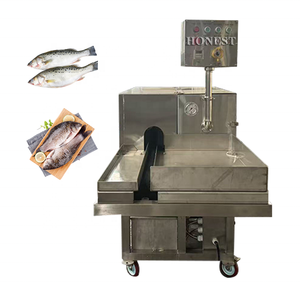 Máquina de Alta Automatización para Abrir Pescado / Máquina para Limpiar Tripas de Pescado y Sardinas / Máquina para Eviscerar Pescado en Venta - Product Image 3