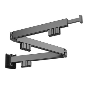 <span class=keywords><strong>Appendiabiti</strong></span> pieghevole in alluminio per interni ed esterni retrattile da parete in alluminio salvaspazio stendibiancheria - Product Image 5