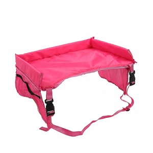 Plateau de <span class=keywords><strong>voyage</strong></span> étanche pour siège de <span class=keywords><strong>voiture</strong></span> <span class=keywords><strong>Organisateur</strong></span> de table de jeu de sécurité avec porte-gobelet Stockage de collations et de jouets pour bébés enfants pour poussettes - Product Image 6