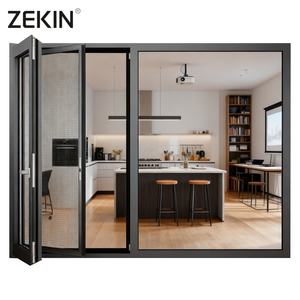 Fenêtres à battants en aluminium résidentielles ZEKIN avec moustiquaire, double vitrage, isolation thermique, insonorisation, fenêtres en aluminium - Product Image 1