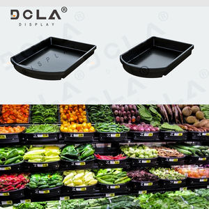 Süpermarketler buzdolabı ekran sahne taze ürün plastik meyve sebze ekran tepsileri - Product Image 1