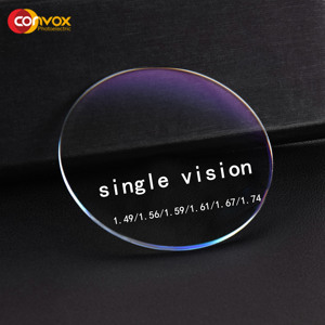 Venta al por mayor de alto índice 1,74 Asférico Uv400 Ar Revestimiento de alto índice Lentes de anteojos Lentes ópticos - Product Image 3