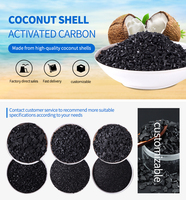 Charbon actif granulaire de coque de noix de coco de qualité supérieure pour le traitement de l'eau et l'élimination du chlore