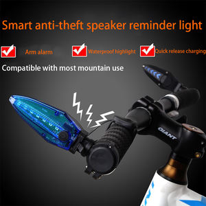 Luz LED para Manillar de Bicicleta, Señal de Giro, Bocina, Alarma, Empuñadura, Accesorios de Ciclismo, Gran Venta - Product Image 6