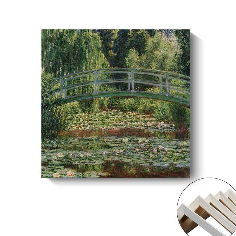 2.7cm pine inner frame + canvas painting 02