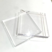 Feuille acrylique transparente écologique OLIDA, taille personnalisée 1220x2440mm avec service de découpe pour la décoration intérieure