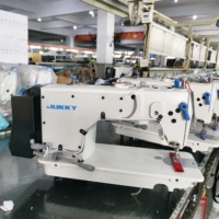 Machine à coudre plate à point noué JUKKY JK9806T-H, robuste, avec coupe-fil automatique, 5000 points/min, moteur à entraînement direct, neuve pour Jennis
