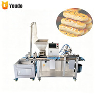 Machine à saupoudrer automatique électrique en acier inoxydable pour boulangerie, avec récupération de poudre par pulvérisation d'eau, pour garnitures et pâtisseries