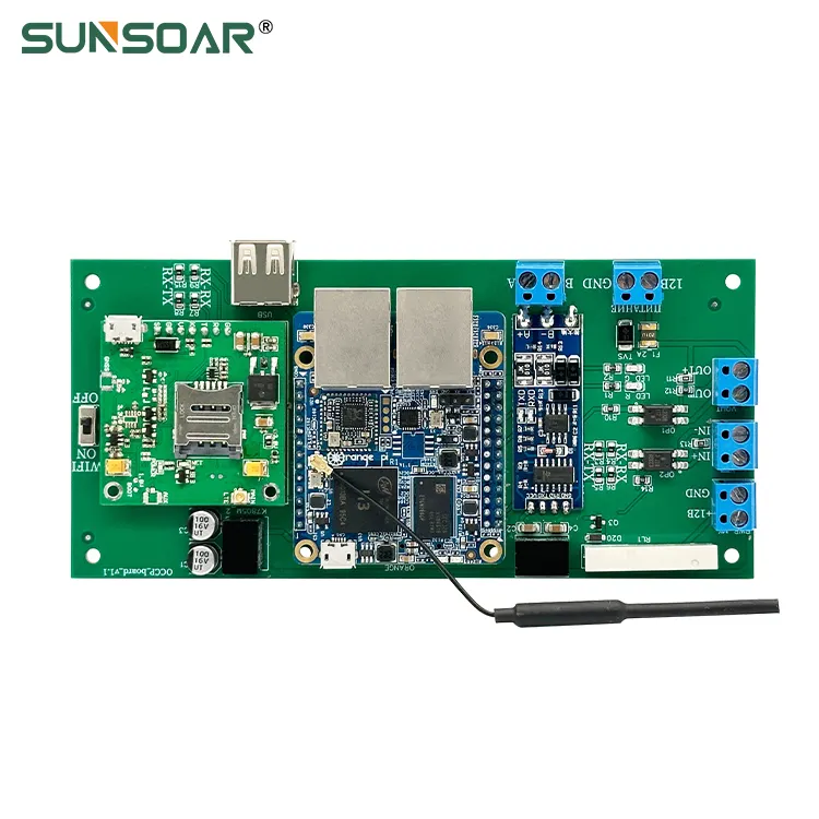 Fabricante de PCB/PCBA desarrolla aluminio Fr4 laminado revestido de cobre rígido-flexible FPC 1-4 capas montaje de diseño de PCB diario para el comprador