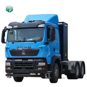 2023 China Nieuwe Energie Elektrische Zware Vrachtwagen Cnhtc Howo Tx 25T 6X4 Ev Tractor Vrachtwagen Hoge Kwaliteit Truck Tractor Te Koop