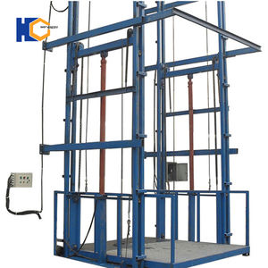 <span class=keywords><strong>Precio</strong></span> directo de fábrica, plataforma elevadora de riel de guía, grado industrial, capacidad de carga de 3000kg, elevador de carga Vertical - Product Image 5