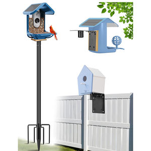 JH-Mech moderno grande metallo verniciato a polvere facile da assemblare stabile e durevole regolabile in altezza in piedi in metallo alimentatore per uccelli - Product Image 1