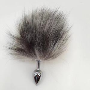 ชุดของเล่นทางเพศพร้อมปลั๊กเสียบก้นโลหะหางจิ้งจอกแบบถอดเปลี่ยนได้ - Product Image 6