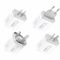 OEM ODM 40W USB C Multi-port Travel Charger Android Universal Portable USB Fast Charge untuk iphone samsung S23