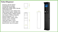 Zento nouveau système de parking multifonctionnel carte Lpr billet tout en un Machine caméra de reconnaissance de plaque d'immatriculation du parking