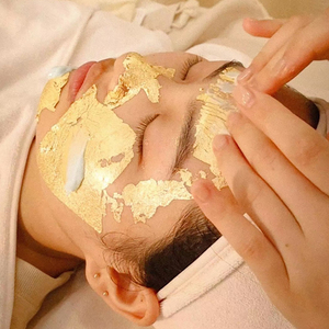 Foglia d'Oro Commestibile 24K per Decorazione Alimenti, 4,33 x 4,33 cm, 100 Fogli, Vendita Calda - Product Image 1